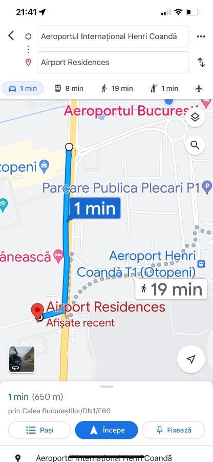Relaxing Bucharest Airport Residences & Therme-Self Check-In Otopeni Zewnętrze zdjęcie